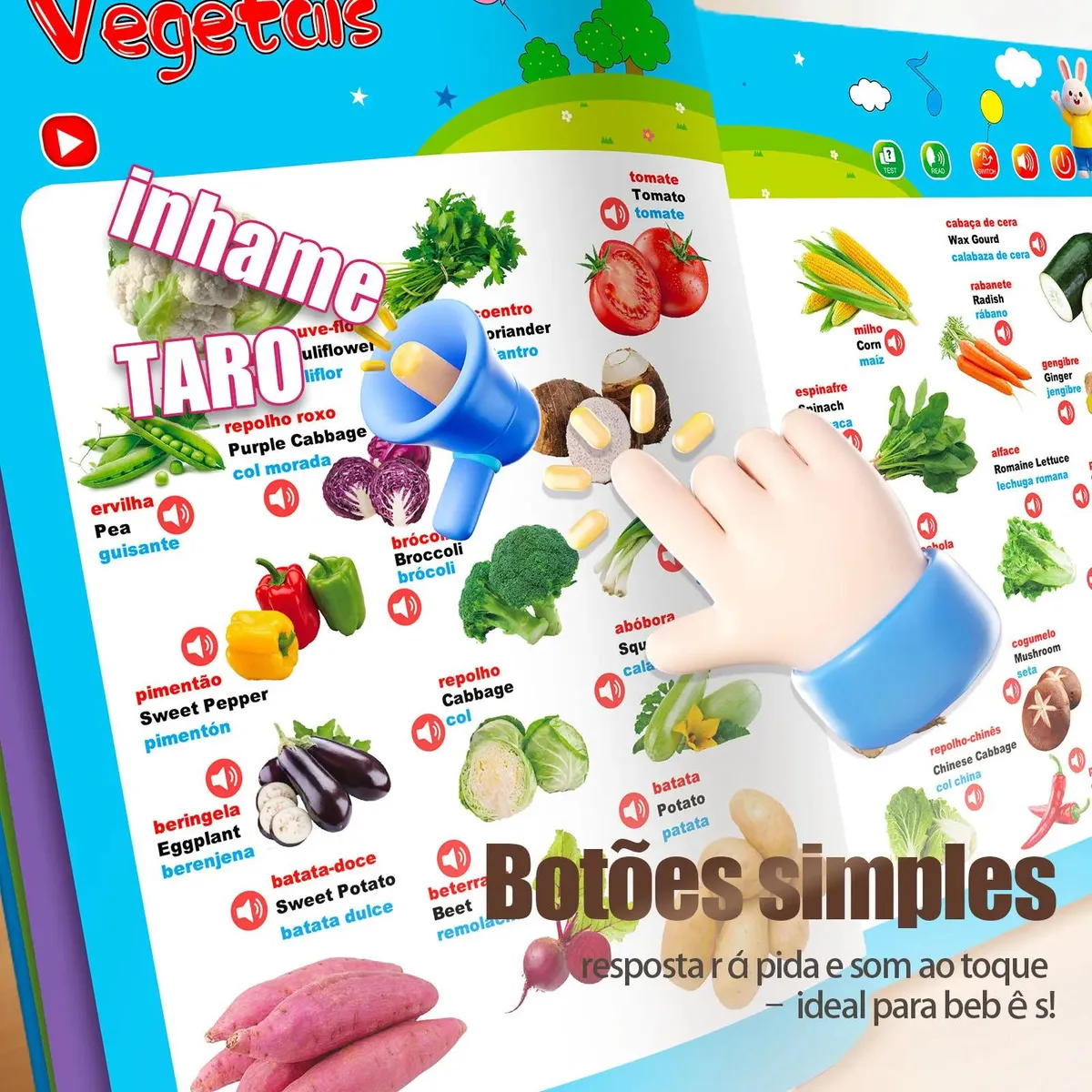 Criança aprendendo 3 idiomas